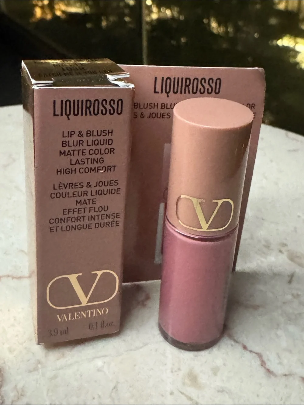 Valentino Liquirosso Lip & Blush Blur — Catch Me If You Can 109R